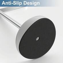 Silver Towel Rack, Bathroom T-Style Towel Rack, Kitchen Towel Holder, Make Towel Storage More Simple And Convenient - Silver - View 4
