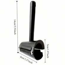 Grater Vegetable Shredder Durable Stainless Steel Peeler, Easy Cutting And Peeling, Perfect For Home And Restaurant Kitchens, With Grater For Food Contact Safety Tool - Black - View 3
