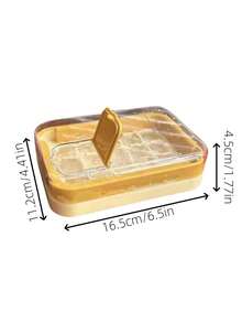 1 pieza Molde de cubitos de hielo de inyección de agua sin contacto, herramienta para hacer cubitos de hielo para el hogar - Multicolor - Ver 6