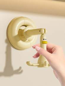 1 个吸盘挂钩，防锈 6 爪壁挂式浴室挂钩，防水，适用于厨房