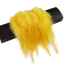 100Pcs Natural Chicken Feathers 4-6inch Beautiful Rooster Plumas For Jewelry Making Crafts Accessories Carnival Decoration True Plumes