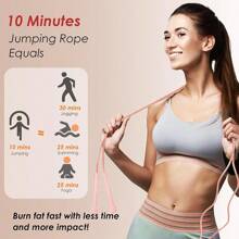 1pc Fitness Adjustable Skipping Rope - Women's, Men's, Skipping Rope, For Exercise, Boxing, Workout. Adult Fast Jump Rope Gym Accessories