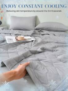 1 effen zomerdeken, beddengoed, gezellig en koel dekbed, zomerdeken in eenvoudige stijl, dekbed met airconditioning, zacht en ademend beddengoed, comfortabel en huidvriendelijk dun dekbed, geschikt voor tweepersoonsbedden, kingsize, queensize bedden, geschikt voor de zomer, minimalistische decoratieve deken voor slaapzaal, Moederdagcadeaus, machinewasbaar