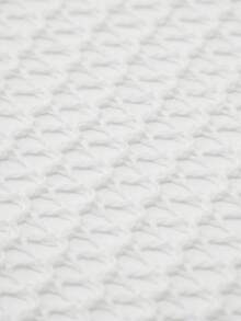 Women Beach Skirt, Cover-Up Skirt Hollowed Solid Summer Mini Knitted Skirt For Vacation SeasideCoachela Festival Swimsuits For Woman, Bathing Suits For Women, Trajes De Baño Mujer - 白色 - 查看 6
