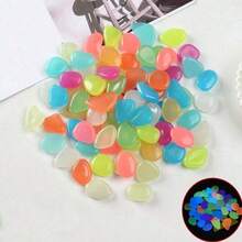 1000pcs Luminous Pebbles, Decorative Glow Stones For Party Scene, Vase, Fish Tank, Gardening, Swimming Pool, Bar, Courtyard Landscaping
