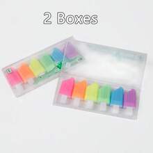 Cartoon Ice Cream Shaped Highlighter Pens Class Student Prizes, Rewards, Gifts, Back To School Stationery, Suitable For Home, School, And Office Use Back To School - Multicolor - View 14