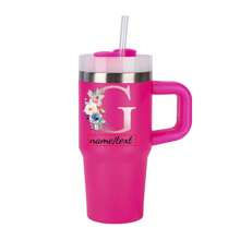 Tasse personnalisée de 14 oz avec lettre de A à Z, tasse à boire de tous les jours, cadeau surprise, cadeau de nouvel an, cadeau d'anniversaire, cadeau de la Saint-Valentin, convient à la famille, aux amis, aux amoureux, à la fête des mères, à la fête des infirmières, à la fête des pères, au mariage, à la remise des diplômes, à la fête des enseignants, multifonctionnel, ornemental, réutilisable, raffiné, élégant, de haute qualité, coloré, moderne, personnalisé, unique, idéal comme cadeau pour lui, idéal comme cadeau pour elle, petit ami, papa, petite amie, maman, famille, amis, salle de thé, maison, jardin, bureau, tasses personnalisées, ambiance chaleureuse