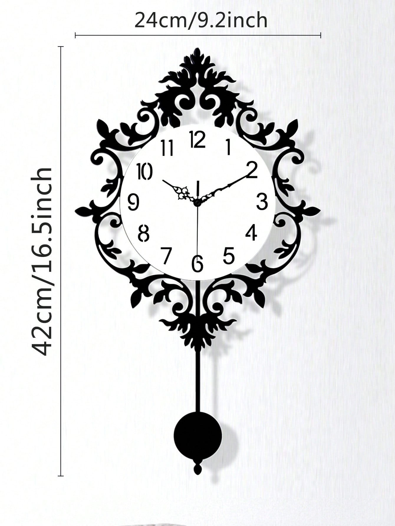 ساعة حائط إبداعية عتيقة فاخرة