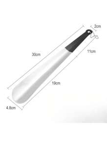1pc 30cm Stainless Steel Shoe Horn, No Bending Shoe Helper, Particularly Suitable For Middle-Aged And Elderly People