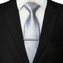 Bộ phụ kiện vest nhiều món gồm 1/2/3/4/5 chiếc cà vạt họa tiết hoa dành cho nam, cà vạt satin, kẹp cà vạt bạc, khăn cài túi, khuy măng sét và hoa cài áo, thích hợp làm quà tặng cho Ngày của Cha, kỷ niệm, sinh nhật, họa tiết cổ điển phù hợp hoàn hảo với tuxedo, tuyệt vời cho các sự kiện trang trọng, đám cưới, tiệc tùng, tụ họp thường ngày Cà vạt nam - Bạc - Xem 12