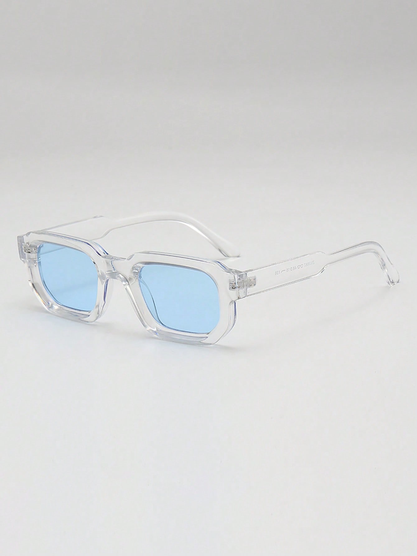Square Jelly Frame Glasses