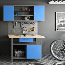 Garage Integrated Storage Racks - Anthrazit-blau1 - View 2