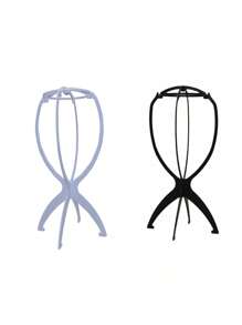 Wig Stand, Wig Head Stand For Multiple Wigs Collapsible Holder Wig Display Tool Travel Stand For All Wigs, Portable Wig Holder Hat Display Portable Travel Wig Holder Stands For Multiple Wig Head Stand Stable Back To School