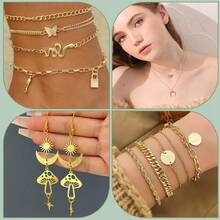50/100/200pcs 4/5/6/7/8/10mm Open Jump Rings 18K Gold Plated Stainless Steel Single Loop Jump Ring Round Connector Rings For Jewelry Making Necklaces Bracelet Earrings Keychain DIY Craft - Multicolor - View 11