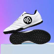 [Athletische Leistung] Herren High-Top Fußballschuhe - professionelle schwarze und neongrüne Fußballstiefel mit AG-Stollen, atmungsaktives PU-Obermaterial & TPU-Sohle, rutschfest für Outdoor-Training & Wettkämpfe, Fußball-Zubehör