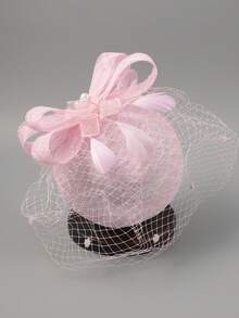 Elegant Wide Brim Fascinators Hats For Women Big Bowknot Formal Occasion Kentucky Cap Lady Wedding Bridal Cocktail Tea Party Dress Flat Top Fedoras Hat,Cocktail Party Women's Elegant Gift Hat - 1063 - View 12