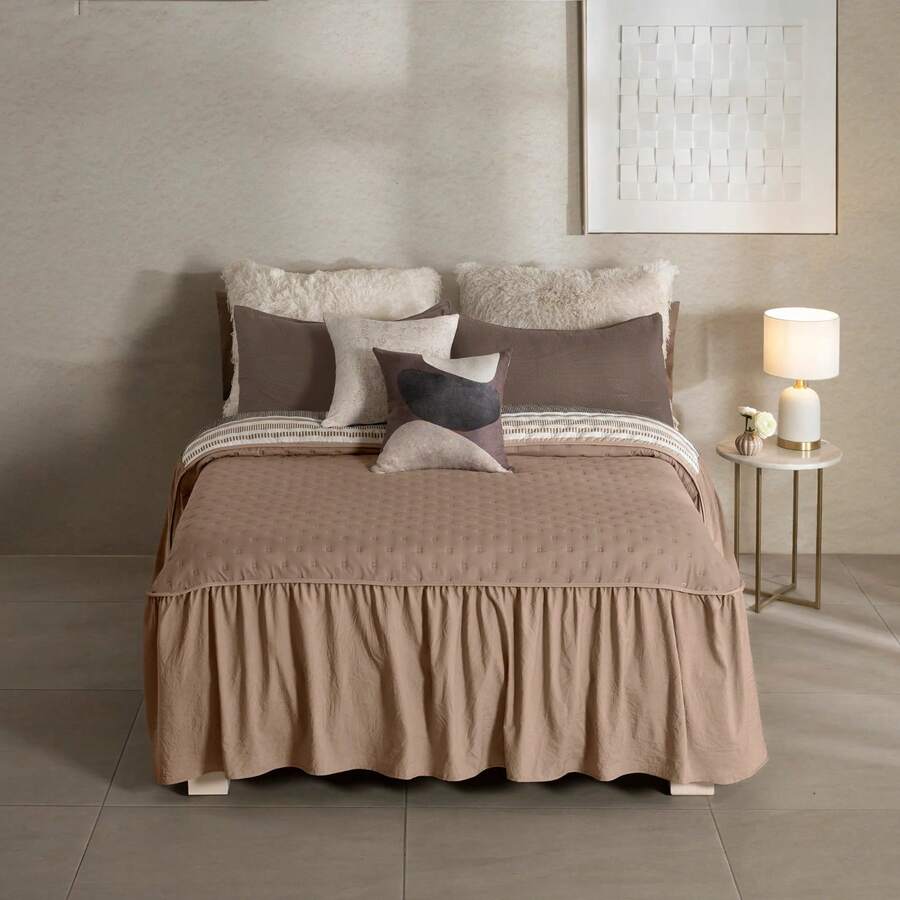 Colcha Doble Vista Varios Modelos Super Suave Matrimonial y King Size - Tonala - Ver 1