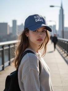 Fashionable Letter Print Baseball Cap, Suitable For Everyday Wear - Multicolor - View 5