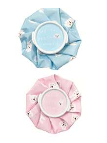 Reusable Ice Pack Cold And Hot Use,Cute Pattern Hot Water Bag , Cold PacksTired Eyes,Easy To Carry ,Small&Easy To Store, Reusable Ice Bags Hot Water Bag For Daily Use To Relieve Fatigue Home Essentials