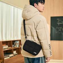 XTEP Special Step Shoulder Bag For Men And Women 2024 New Autumn/Winter Official Casual Portable Commuter Bag Versatile Sports Shoulder Bag 876437130013