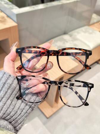 2 副眼镜，电脑阅读/游戏/电视/电话眼镜，男女通用，防眼疲劳