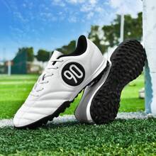 [Athletische Leistung] Herren High-Top Fußballschuhe - professionelle schwarze und neongrüne Fußballstiefel mit AG-Stollen, atmungsaktives PU-Obermaterial & TPU-Sohle, rutschfest für Outdoor-Training & Wettkämpfe, Fußball-Zubehör
