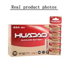 23A 12v Battery Alkaline Battery Anti-Theft Device Remote Control Doorbell Flasher Roller Shutter Door Battery High Battery Life, Super , - (HD) 23A - View 4