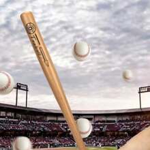 Professional Hardwood Baseball Bat 21 Inch Solid Wood For Sports Training Home Car Defense Personal Self-Defense