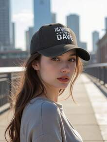 Fashionable Letter Print Baseball Cap, Suitable For Everyday Wear - Multicolor - View 2