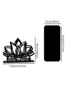 1pc Hollow Floral/Butterfly Design Tissue Box Paper Towel Holder, Metal Countertop Napkin Rack For Kitchen, Table, Desktop, Home, Kitchen, Dining, Picnic Party, Decoration - Multicolor - View 7