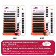 FADVAN D-Curl 3D/4D/5D W Shape Lashs 0.07 7-15mm&Mix Premade W Fan Lash Extensions Natural Soft Black Bushy Style Lashes Faux Mink Individual Lashes , Lash Tech Supplies