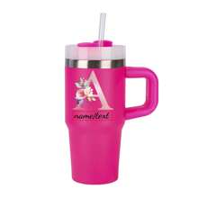 Tasse personnalisée de 14 oz avec lettre de A à Z, tasse à boire de tous les jours, cadeau surprise, cadeau de nouvel an, cadeau d'anniversaire, cadeau de la Saint-Valentin, convient à la famille, aux amis, aux amoureux, à la fête des mères, à la fête des infirmières, à la fête des pères, au mariage, à la remise des diplômes, à la fête des enseignants, multifonctionnel, ornemental, réutilisable, raffiné, élégant, de haute qualité, coloré, moderne, personnalisé, unique, idéal comme cadeau pour lui, idéal comme cadeau pour elle, petit ami, papa, petite amie, maman, famille, amis, salle de thé, maison, jardin, bureau, tasses personnalisées, ambiance chaleureuse