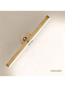 1pc Makeup Mirror Light Rechargeable Magnetic Rotating Vanity Light, Reading Lamp, Cabinet Light