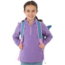 Disney Lilo & Stitch Backpack With 3D Ears | Stitch Floral Girls' School Bag | Kids' Backpacks And Bags - Blue - View 2