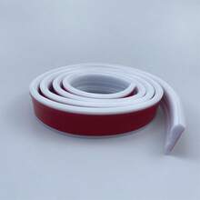 1条2米/78.74英寸自粘3D墙面装饰条，白色柔性DIY墙面装饰条，适用于镜子、窗框和家居装饰 - 彩色 - 查看 17