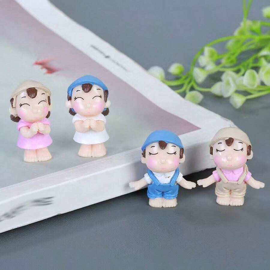 Couple Model Suspender Figures Decoration, Suitable For Car Interior Centerpiece - Multicolor - View 1