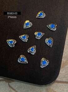 Geassorteerde 5 stuks/30 stuks/50 stuks nieuwe nagelkunst Boucheron-serie decoraties, vintage paleisstijl exotische platte versieringen, strass-steentjes