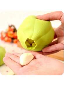 1 件装手动大蒜研磨器、家用大蒜剥皮器、大蒜研钵、大蒜压碎器、大蒜切碎器、大蒜泥制作器、大蒜压榨器、手持式姜研磨器、厨房迷你工具 - 彩色 - 查看 15