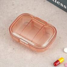 Portable Weekly Pill Box Large Size Waterproof Airtight Medicine Storage Case For Daily Morning, Noon And Night, Compact