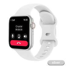 Hot 1pc Silicone Strap Sport Smart Watch For Teenagers, 1.44" Touchscreen Electronic Smart Watch, Call Function, Step Counter, Calorie Tracking, Multiple Sport Modes, Alarm & Notification Alerts, Compatible With Android & IOS, Suitable For Gifting, Sports, School, Parties, Comes In Various Strap Options, 90mAh/220mAh