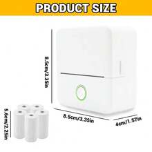 5Rolls Printing Paper, 57mm (Width) X 26mm (Roll Diameter) - 5Rolls Printing Paper - View 3