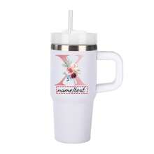 Tasse personnalisée de 14 oz avec lettre de A à Z, tasse à boire de tous les jours, cadeau surprise, cadeau de nouvel an, cadeau d'anniversaire, cadeau de la Saint-Valentin, convient à la famille, aux amis, aux amoureux, à la fête des mères, à la fête des infirmières, à la fête des pères, au mariage, à la remise des diplômes, à la fête des enseignants, multifonctionnel, ornemental, réutilisable, raffiné, élégant, de haute qualité, coloré, moderne, personnalisé, unique, idéal comme cadeau pour lui, idéal comme cadeau pour elle, petit ami, papa, petite amie, maman, famille, amis, salle de thé, maison, jardin, bureau, tasses personnalisées, ambiance chaleureuse