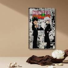 Framed   Anime Poster - Hxh Gon Killua Poster - Hxh Poster - Hxh Anime Poster -   Wall Art - Hxh Print - Hisoka -Leorio - Framed - View 5