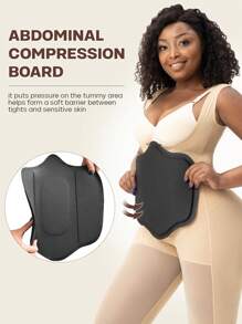 larrycard 1pc Lipo Foam Flatten Abdominal Lumbar Body Slimming Compression Ab Board