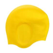 Unisex Waterproof Swimming Cap - High Elasticity, Ear Protection, Long Hair Coverage - Large Silicone Snorkeling Cap, Swimming Pool Floating Accessory, Water Sports Gear - Multicolor - View 12