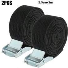 Pasek ze stopu cynku, samochód, motocykl, rower, ładunek, bagaż, płyta, napinacz, polipropylen, stały pasek, czarny, zewnętrzne akcesoria samochodowe