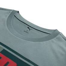 Puma GRAPHICS Puma Box Tee T-Shirt, Crew Neck, Loose, Breathable, Men's Casual Everyday Wear, Running, Fitness, Short Sleeve 687678-30
