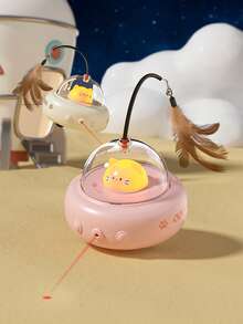 猫玩具、自动逗猫棒、自娱自乐、缓解压力的智能逗猫激光笔、猫耗能电动宠物车，适合猫在室内玩耍