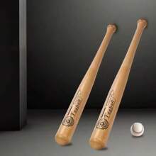 Professional Hardwood Baseball Bat 21 Inch Solid Wood For Sports Training Home Car Defense Personal Self-Defense