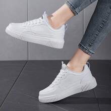 Couple Shoes Size: 36-45, Women's Casual Shoes, Men's Sports Shoes, Lace-Up Soft Bottom Flat Comfortable Men's Shoes, Lightweight Low-Top Daily Shoes